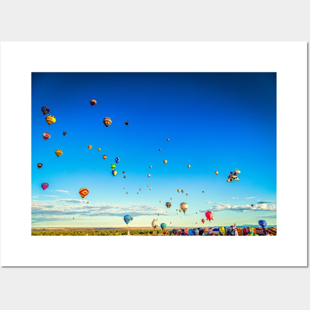 Albuquerque Hot Air Balloon Fiesta Wall Art by Gestalt Imagery